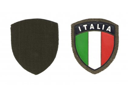 Nášivka rukávová PVC velcro ITALIA originál