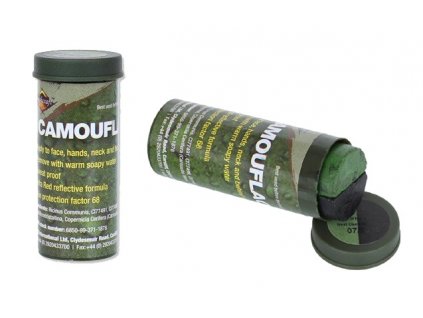 Maskovací barvy BCB Buschcraft Velká Británie oliv/černá 30g