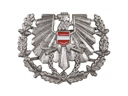 Odznak na čepici stříbrná orlice Rakousko originál