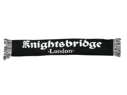 Šála zimní Knightsbridge London černá 145cm