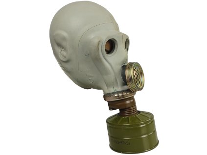 Plynová maska Rusko PRWU pro specialisty šedá