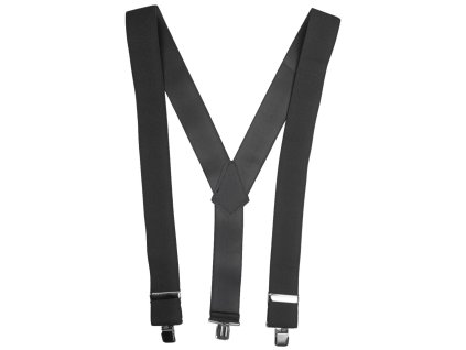 Kšandy elastické šle široké černé