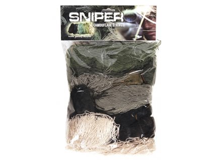 Sniper třásně maskovací tkanina Woodland 100% polyester