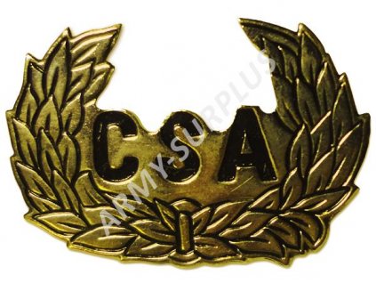 Odznak CSA (Confederate States of America) zlatý
