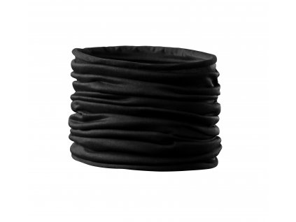 Nákrčník Twister černý (multifunkční šátek)