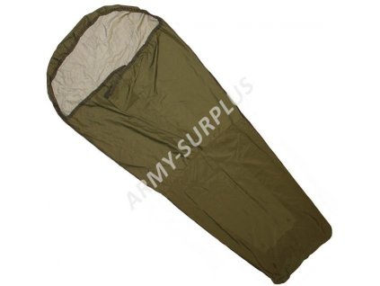 Povlak na spací pytel (spacák, žďárák, bivak) britský Velká Británie GORE-TEX oliv bivy cover