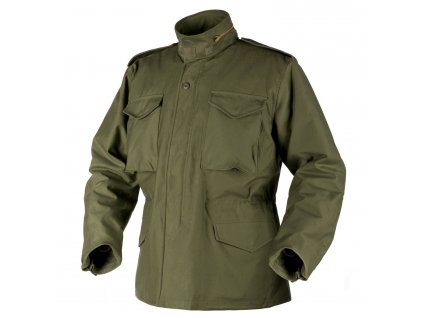 Polní kabát,bunda (parka) M65 oliv s vložkou Helikon KU-M65-NY-02