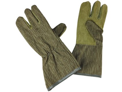 Rukavice NVA jehličky zimní čtyřprsté DDR Východní Německo originál