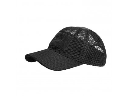 Kšiltovka (čepice) taktická Helikon Mesh černá CZ-BBM-PO-01