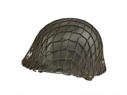 Helma M1 ocelová přilba s plastovou vložkou a síťkou Rakousko originál