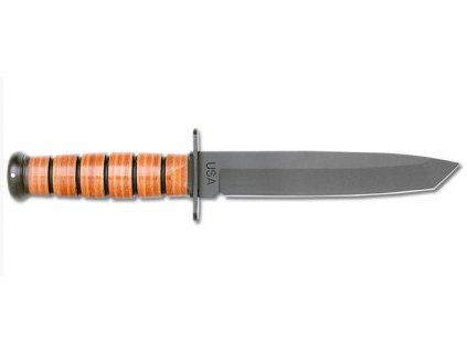 Nůž KA-BAR KABAR 1264 tanto leather handle (kožená rukojeť)