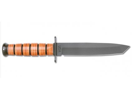 Nůž KA-BAR KABAR 1264 tanto leather handle (kožená rukojeť)