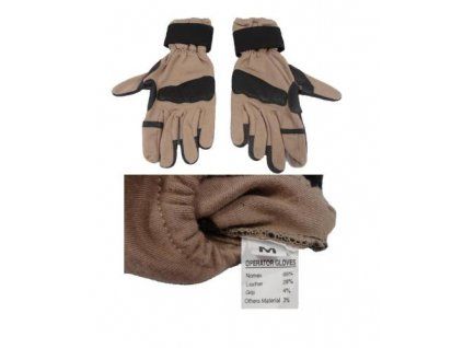 Rukavice taktické Operator Nomex Coyote