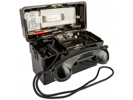 Polní telefon BW (Bundeswehr) Německo OB/ZB funkční originál