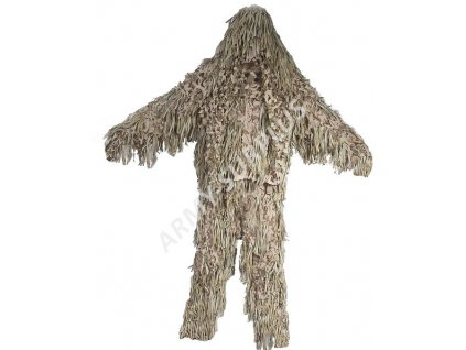 Maskovací oblek Hejkal ( Jackal Ghillie ) 3-D camo desert