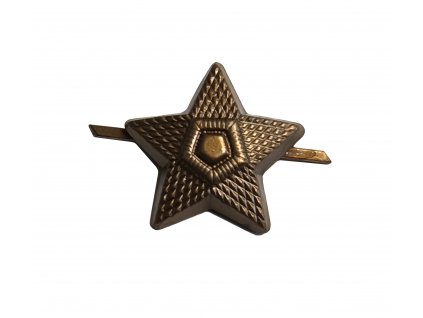 Odznak ČSLA pěticípá hvězda mořená velká 22mm originál