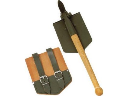 Polní lopatka BW (Bundeswehr) s bodlem sklopná originál zánovní