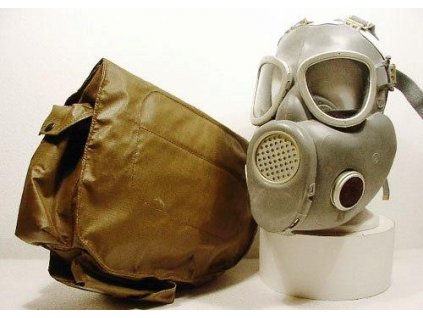 Plynová maska Polsko MP4 buldok (bulldog) MP-4 šedá