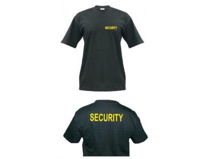 Tričko (triko) potisk SECURITY