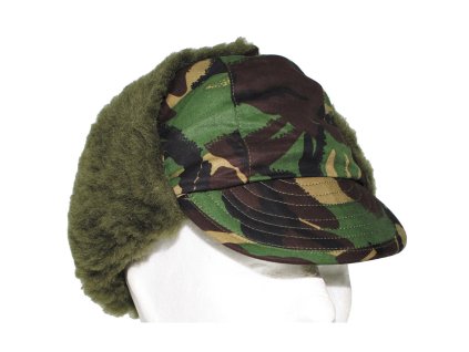 Čepice zimní ušanka DPM Velká Británie originál