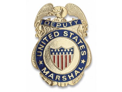 Odznak US Deputy Marshal do peněženky Albainox 09191