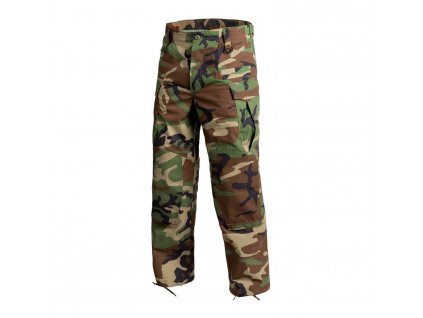 Kalhoty taktické SFU NEXT Pants® PolyCotton RipStop US Woodland Helikon-Tex® SP-SFN-PR-03