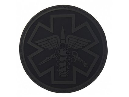 Nášivka 3D PVC Paramedic Emerson černá