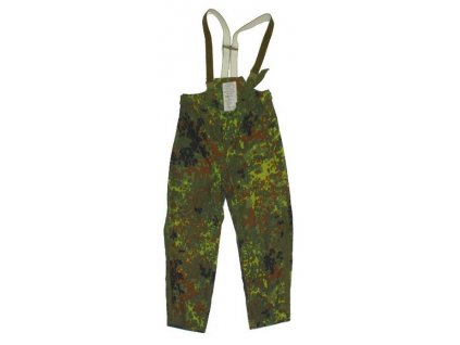 Kalhoty nepromokavé Bundeswehr flecktarn ECWCS BW trilaminát originál