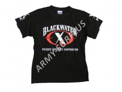 Tričko (triko) potisk blackwater contractor