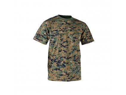 Tričko USMC (triko) digital woodland (marpat) Helikon TS-TSH-CO-07