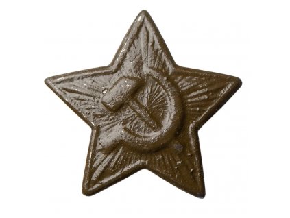 Odznak hvězda Rusko (SSSR,CCCP) zelená