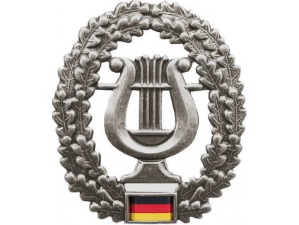 Odznak na baret BW Bundeswehr hudební sbor Musikkorps originál