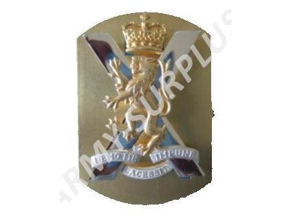 Odznak britský na baret Velká Británie Royal Regiment of Scotland
