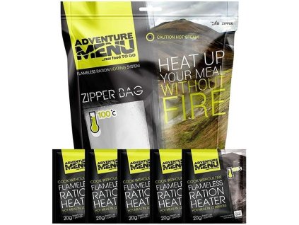 Adventure Menu Sada Samoohřevů 20g (5ks 20g + zipper-bag)