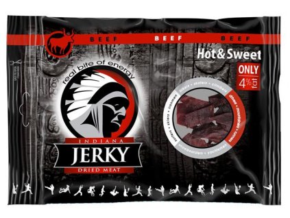 Sušené hovězí maso 100g Jerky Beef Hot and Sweet