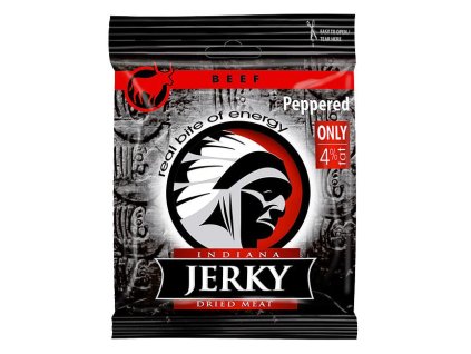 Sušené kořeněné hovězí maso 25g Jerky Beef Peppered