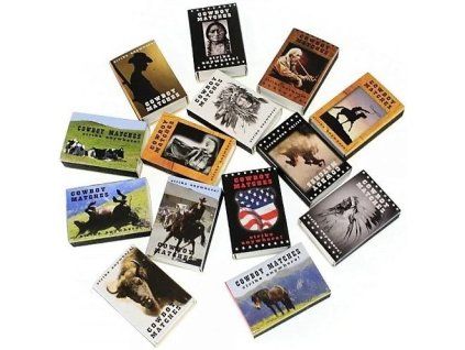 Zápalky Cowboy samoškrtací kovbojské sirky