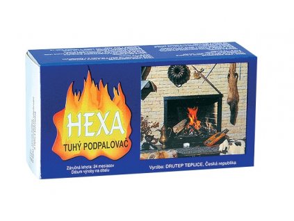 Podpalovač tuhý pevný líh Hexa 200g