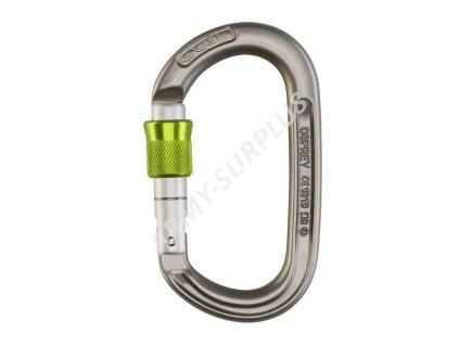Karabina se zámkem OCÚN OSPREY screw green zelená