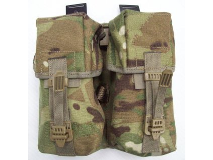 Sumka na 4 zásobníky SA 80 Pouch Ammunition Universal MTP PLCE Velká Británie originál