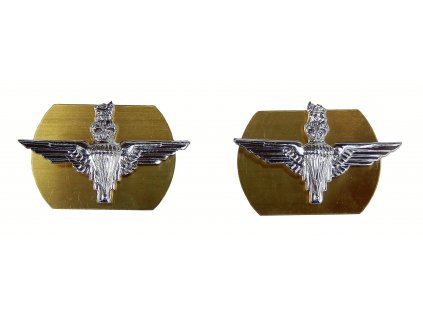 Odznak Parachute Regiment Collar Velká Británie originál límcové 1 pár