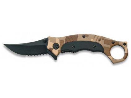 Nůž zavírací Albainox 19336 Karambit US-Digital (marpat desert)