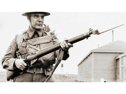Bodák (bajonet) britský M37 SPIKE LEE ENFIELD model Kanada Long Brang se závěsem originál