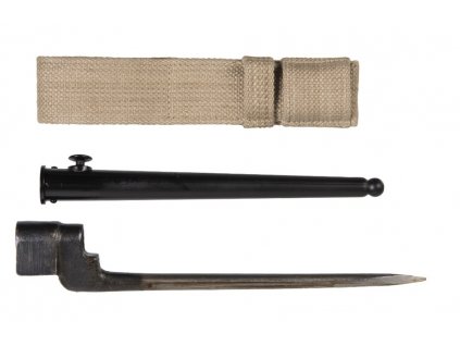 Bajonet britský model Kanada plukovník Long Branch M37 SPIKE LEE ENFIELD se závěsem originál