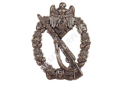 Odznak pěchoty (motorizované obrněné síly) Německo 1940 WWII Repro