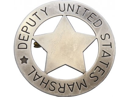 Odznak hvězda zástupce šerifa č.107