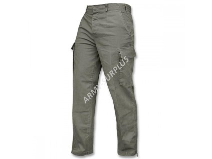 Kalhoty BW (Bundeswehr) moleskin oliv originál použité