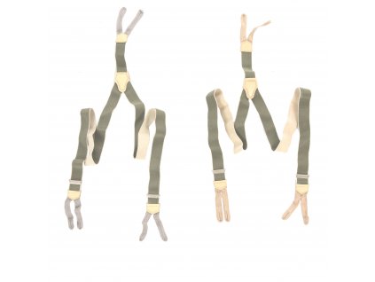 Kšandy elastické šle s bavlněnými poutky AČR/ČSLA originál použité