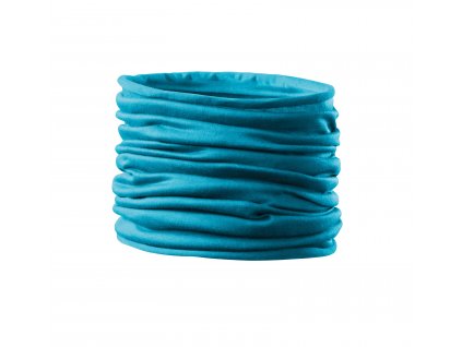 Nákrčník Twister tyrkys (multifunkční šátek)