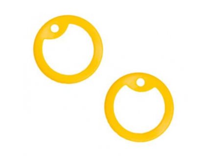 Gumička (tlumítka) silikonová k U.S. DOG TAGS žlutá 1ks